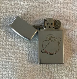 Vintage Thule Tracking Station ZIPPO Lighter Air Force GREENLAND Slim 3