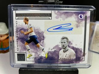 2019 - 20 Panini Impeccable Soccer Harry Kane Indelible Ink Autograph 7/99 Auto