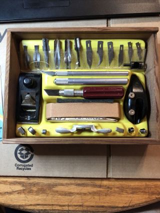 X - Acto No.  84 Knife And Tool Set - Vintage