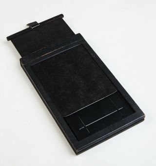 Vintage Kodak A3 Folding Pocket Wooden Double Plate / Film Holder