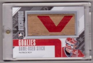 Patrick Roy 13/14 Itg Stickwork Sp /14 Game - Goalie Stick Work Canadiens