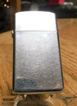 Vintage Zippo Slim Lighter 1969 Date Code Iii Ii
