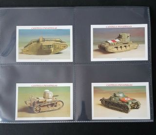 Cigarette Cards - Players (grandee) - The Story Of Tanks - Full Set 30 - Ex