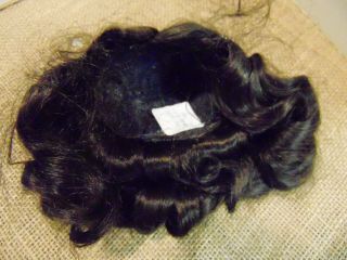 Vtg Doll Wig Sz 10 Brown Wavy Synthetic Made in USA 3