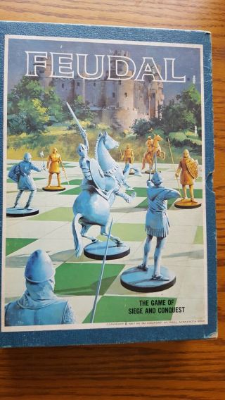 Vintage 1967 Feudal The Game Of Siege & Conquest 