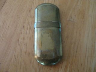 Vintage Smoke Stone Brass No.  5 Lighter