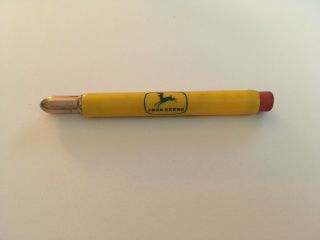 Vintage John Deere Advertising Bullet Pencil Holland,  Pa
