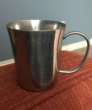 Vintage Wmf Cromargan Stainless Steel Cup Mug Germany