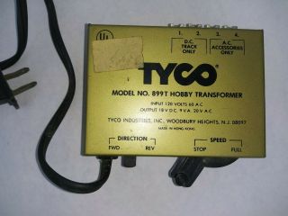 Vintage Tyco Model No.  899t Hobby Transformer 18 Vdc 20 Vac (1 Of 2)