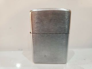Vintage 1997 Zippo Lighter Made In Usa Silver Tone Finish 3020.  33