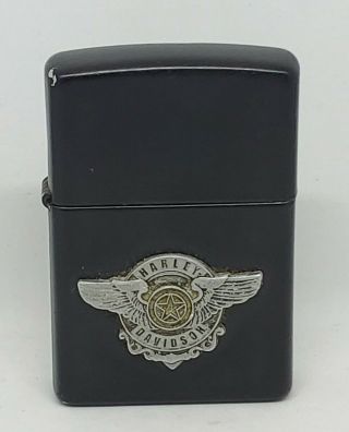 Vintage Bradford Zippo Harley Davidson Lighter