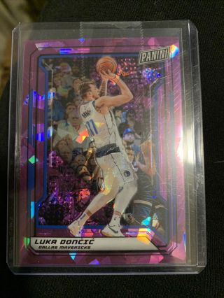 2019 Panini National Convention Gold Party Vip Luka Doncic 27 Purple Ice 6 /99