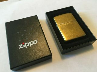 Zippo Silver Plate 2002 Lighter