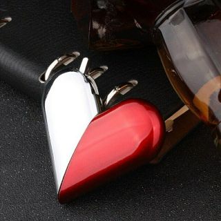 Lighter Fold Heart Gas Metal Wheel Cigar Accessories Cigarettes Tools Lacquer 3