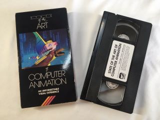 [vhs] State Of The Art Of Computer Animation (1988) Vintage