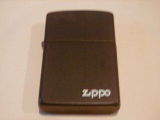 Old Between 1994 And 1999 Black Zippo Lighter Looks And Good