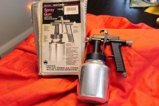 Vintage Light Duty Sears Craftsman 915512 Paint Air Spray Gun