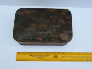Vintage Tortoise Shell Cut Plug Tobacco Tin