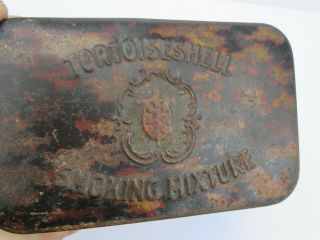 Vintage Tortoise Shell Cut Plug Tobacco Tin 3