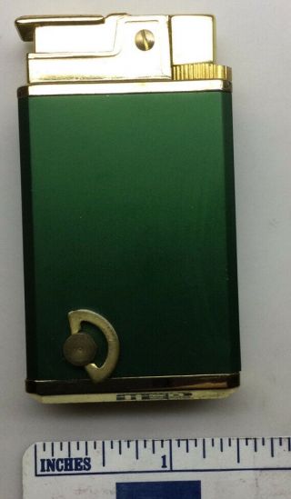 Royal Musical Cigarette Lighter/Green And Gold - Anniversary Song 2