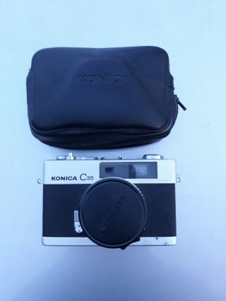 Vintage Konica C35 35mm Camera.