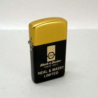 Vintage Parker Lighter With Black & Decker Advertising Promotion Item