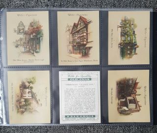 Cigarette Cards - Wills - Old Inns 2nd Series (large Cards) - Full Set 40 - Vg - Ex
