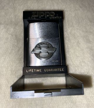 Zippo Lighter Chevrolet Bow Tie Emblem