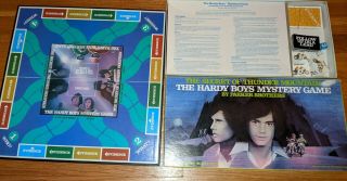 The Hardy Boys Mystery Secret Of Thunder Mountain 1978 Family Board Game Vintage