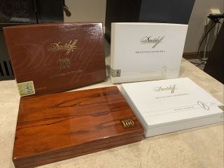 2 Davidoff Limited Edition Empty Cigar Boxes