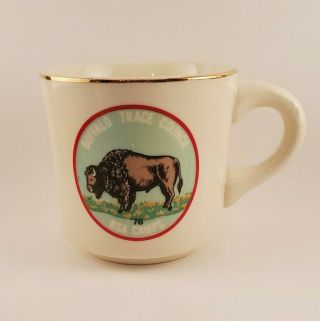 Old Vintage Bsa Coffee Mug Buffalo Trace Council Bsa Camps 1976