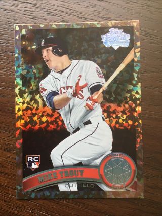 2011 Topps Update Diamond Anniversary Mike Trout Rookie Us175