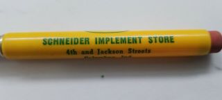 Vintage John Deere Bullet Pencil Columbus,  Indiana 2