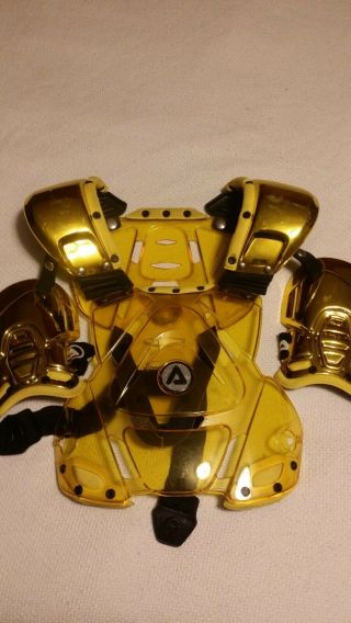 Acerbis Chest Protector Vintage Mx Sz.  Lg Metallic Gold