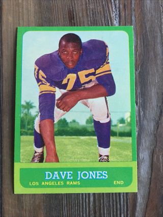1963 Topps Dave Deacon Jones Rookie Hof Sharp