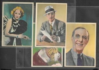 G.  Phillips 1934 Scarce (film Stars) Full 24 Card Set  Film Stars 1st