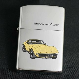 Corvette 1969 Old Stock Unsused Comes With 2020 Zippo Insert No Zippo Box