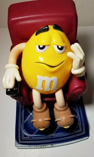 1999 Vtg M&m Lazy Boy Recliner Chair M & M Candy Dispenser Toy Collectible