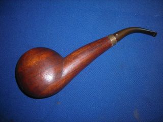 Monster Pipe 1/2 Bent Horn (sax) /tapered " O " On The Stem.  Not Smoked