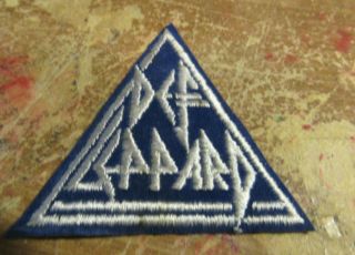 Def Leppard Collectable Rare Vintage Patch Embroided 90 