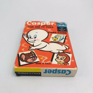 Vintage Casper The Friendly Ghost & TV Pals Card Game ED - U - Cards 35 Cards 2