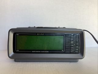 Lenoxx Sound Model Cr - 776 Am/fm Alarm Clock Radio Large Led Display Parts Only
