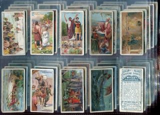 Tobacco Card Set,  Wd & Ho Wills,  Historic Events,  Romans,  Royalty Etc,  1912