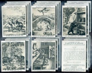 Tobacco Cards,  Players,  Fables Of Aesop,  25 Large,  1927