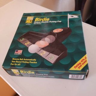 Vintage Birdie Deluxe Electric Putting Cup (19th Hole Brand)