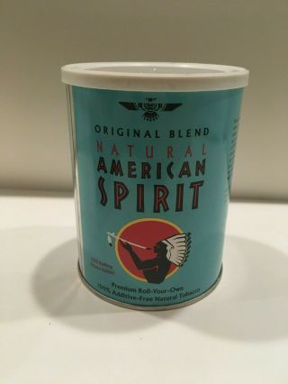 Vintage Natural American Spirit Tobacco Tins Cans - 19,  5 2