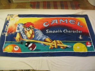 Collectible Joe Camel Beach Towel 30 " X 58 " 1991 Pre - Owned