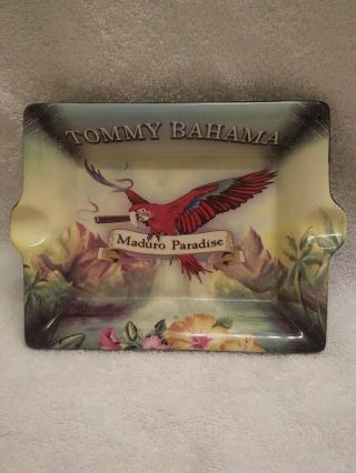 Tommy Bahama Cigar Ashtray Tropical Parrot Maduro Paradise