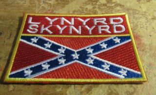 Lynyrd Skynyrd Collectable Rare Vintage Patch Embroided 90 