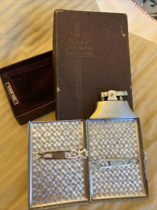 Vintage 1960’s Ronson Cigarette Lighter